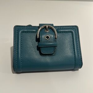Blue Coach Wallet